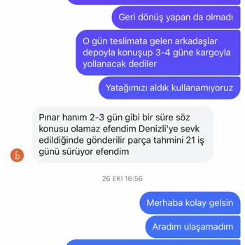 Eksik Ve Kalitesiz Ürün, Yetersiz Müşteri Hizmeti