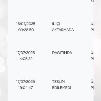 PTT Kargo Teslimatında Bilgilendirme Eksikliği Ve Adres Sorunu