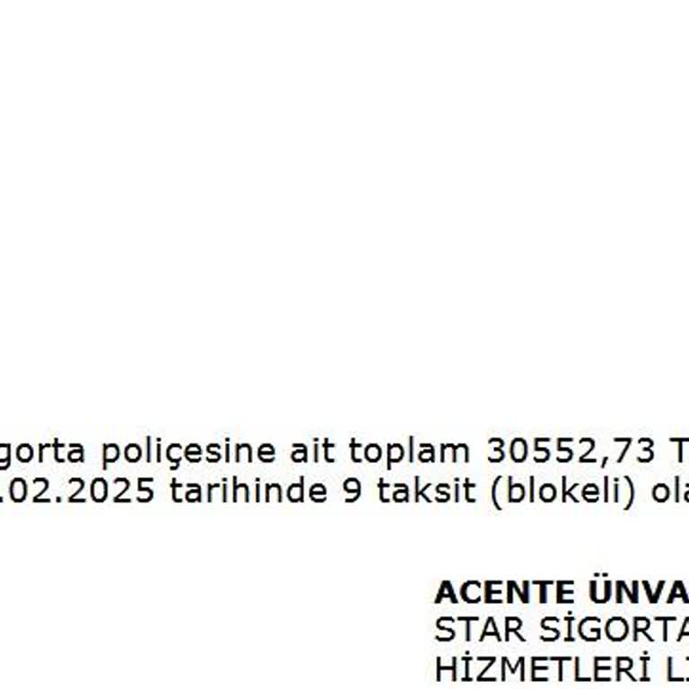 Acnturk Sigorta İptal Edilen Poliçenin Ödemeleri Kesilmeye Devam Ediyor, Muhatap Bulamıyorum