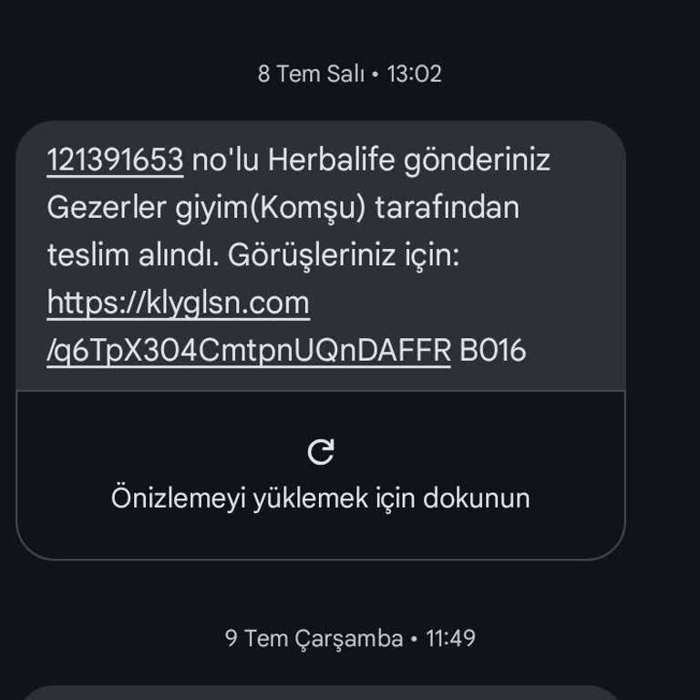 Herbalife Paramın İadesini Yapmıyor