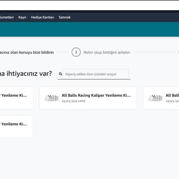 Amazon Siparişlerim Sürekli İptal Ediliyor Müşteri Karşısında Zor Durumda Kaldım