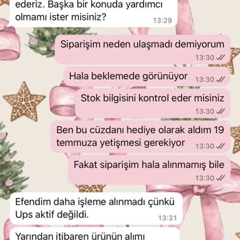 Siparişim Hakkında Bilgi Alamıyor, Mağdur Ediliyorum