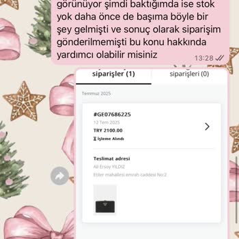 Siparişim Hakkında Bilgi Alamıyor, Mağdur Ediliyorum