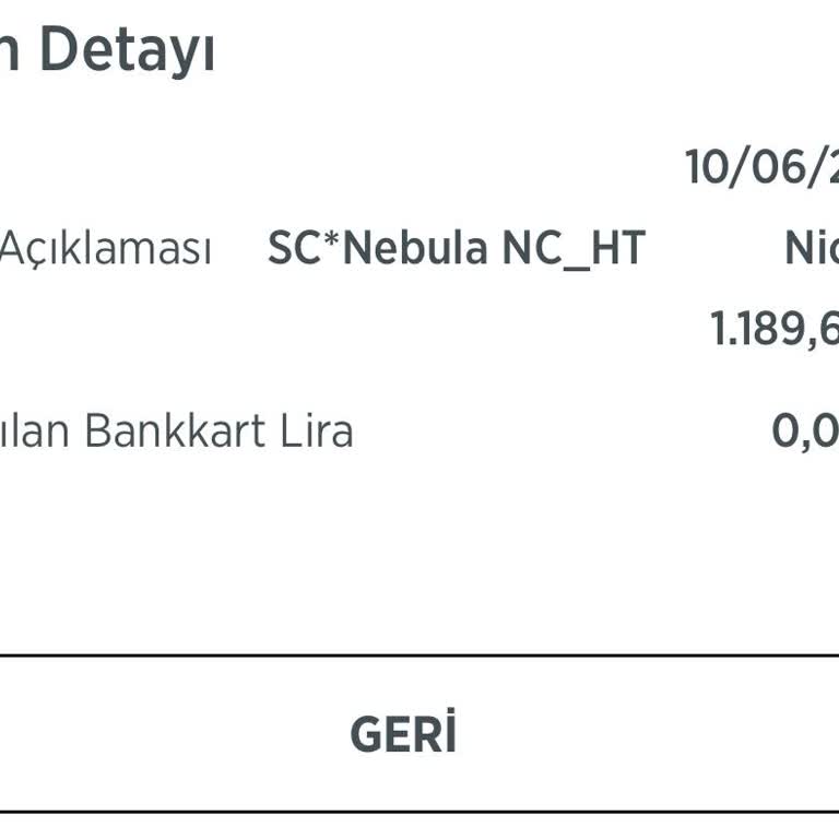 Nebula App Charged Me ₺1,189 Without Any Membership or Consent—I Want a Refund
