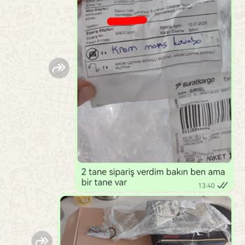Eksik Ve Yanlış Ürünlere Müşteri Hizmetlerinden Yanıt Alamıyorum