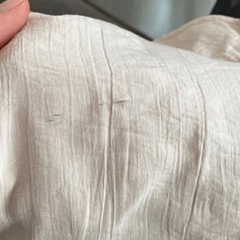 Yeni Alınan Takımda Kumaş Açılmaları Ve İade Sorunu