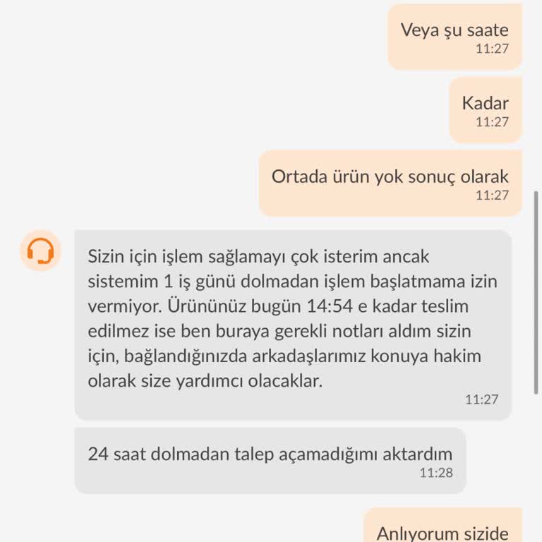 Teslim Edilmediği Halde Teslim Görünen Siparişim İçin Bilgi Ve Çözüm Bekliyorum