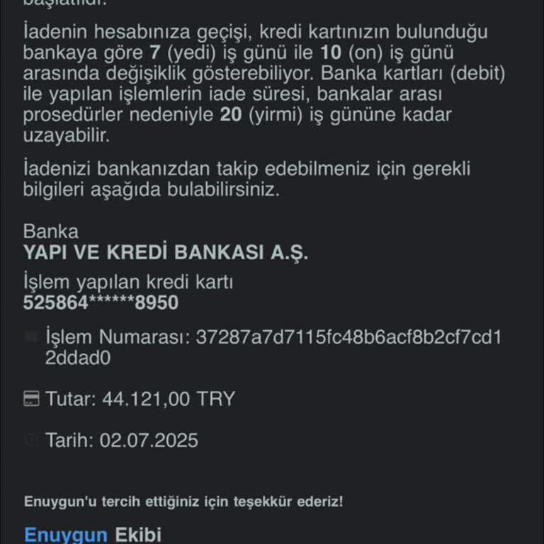 130 Gündür İade Edilmeyen Uçak Bileti Ücreti Mağduriyeti