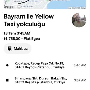 Kısa Mesafede Fahiş Taksi Ücreti Şoku