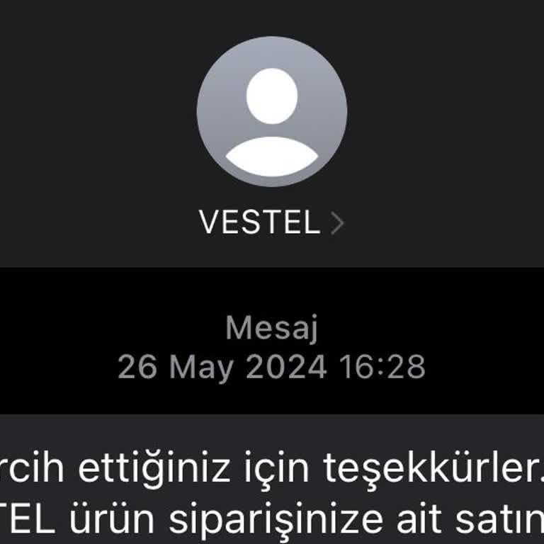 Vestel’den Aldığım Ürünler Teslim Edilmedi, Müşteri Hizmetleri Çözüm Sunmuyor