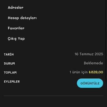 Ödeme Sonrası Kargo Gelmedi Ve İletişim Sağlanmadı