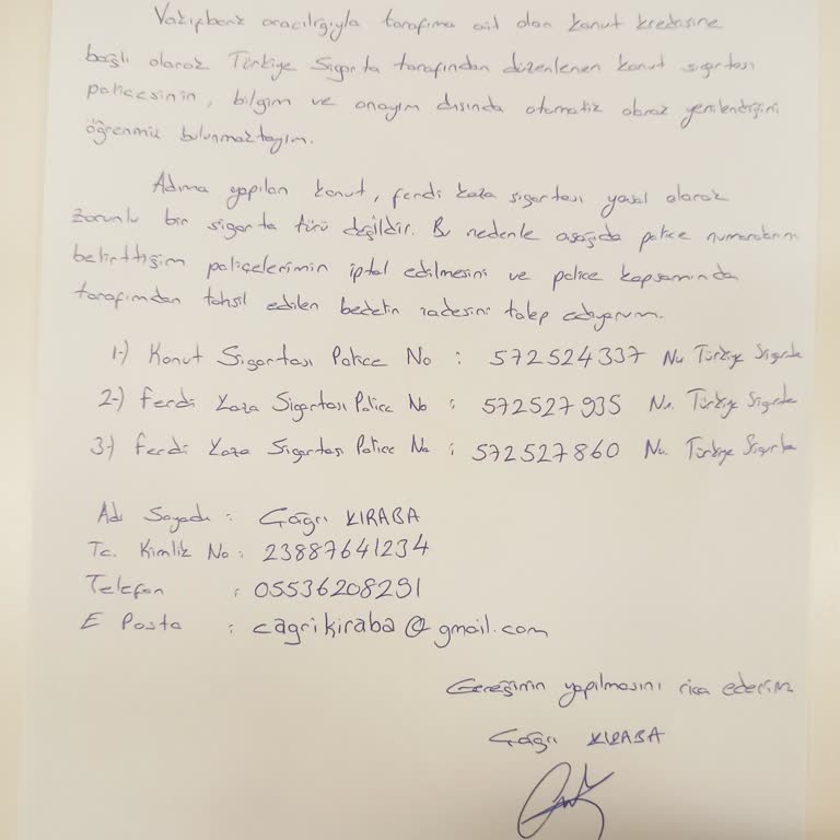 Onayım Olmadan Yenilenen Sigorta Poliçeleri Ve İade Sorunu
