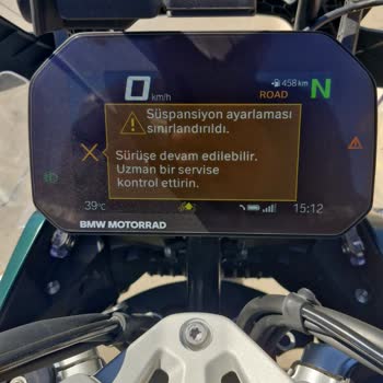Sıfır Alınan BMW Motosiklette Süspansiyon Arızası Ve Değişim Talebinin Reddedilmesi
