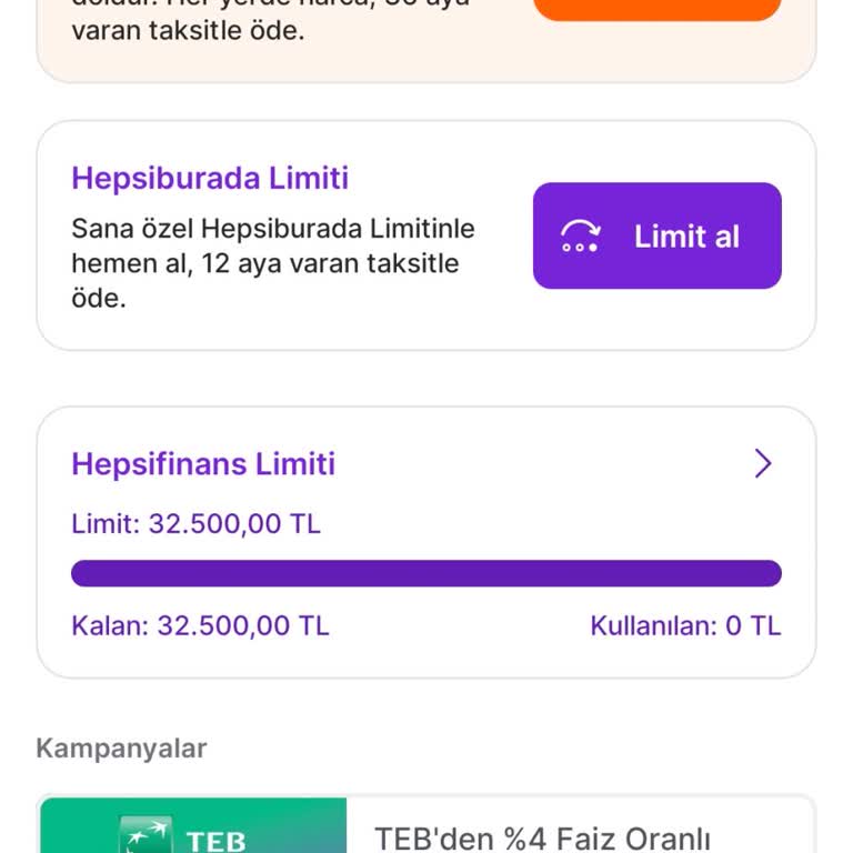 Onaylı Kredi Limitiyle Telefon Alamıyorum, Ödeme Reddediliyor