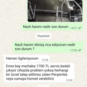 Hoover Bulaşık Makinesi Arızası Ve Yetersiz Servis Desteği Nedeniyle Mağduriyet