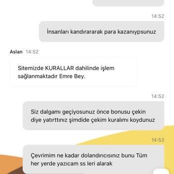 Kazancım Ve Yatırımım Haksız Şekilde Ödenmedi