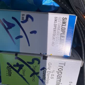 Göz Anjiyo Bölümünde Yanlış İlaç Yazılması