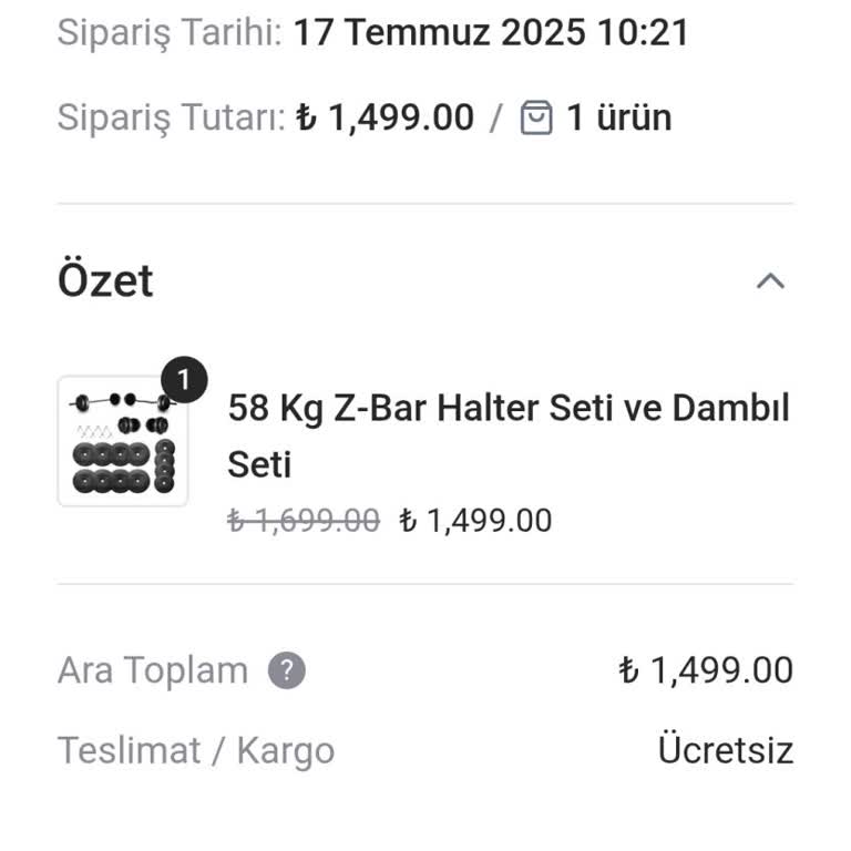 Kargoya Verilmeyen Ürün Ve İletişimsizlik Sorunu