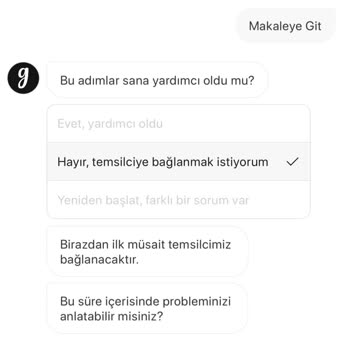 Gardrops İade Kodu Verilmiyor 10 Gündür