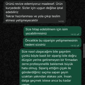 Yanlış Ürün ve Gecikmeli Teslimat Sonrası Yetersiz Çözüm