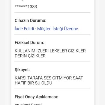 Çocuk Saatim Serviste Kayboldu Kargo Bilgisi Yok İletişim Kurulamıyor