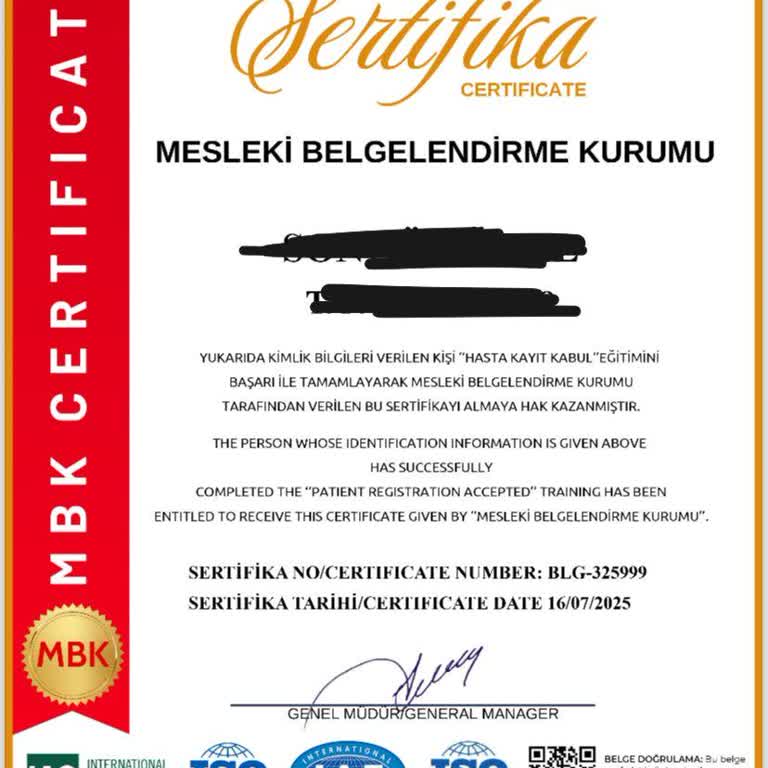 Almadığım Eğitimin Sertifikası Ve Zorla Ödeme Talebi
