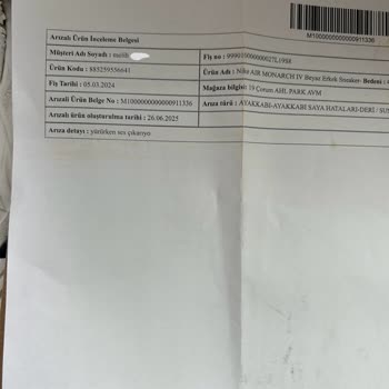 Garanti Kapsamında Değişim Yapılmadı, Mağdur Edildim