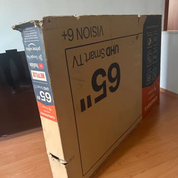 Kutudan Çıkmayan Televizyon Kırık Çıktı, Teknosa Sorumluluk Almadı