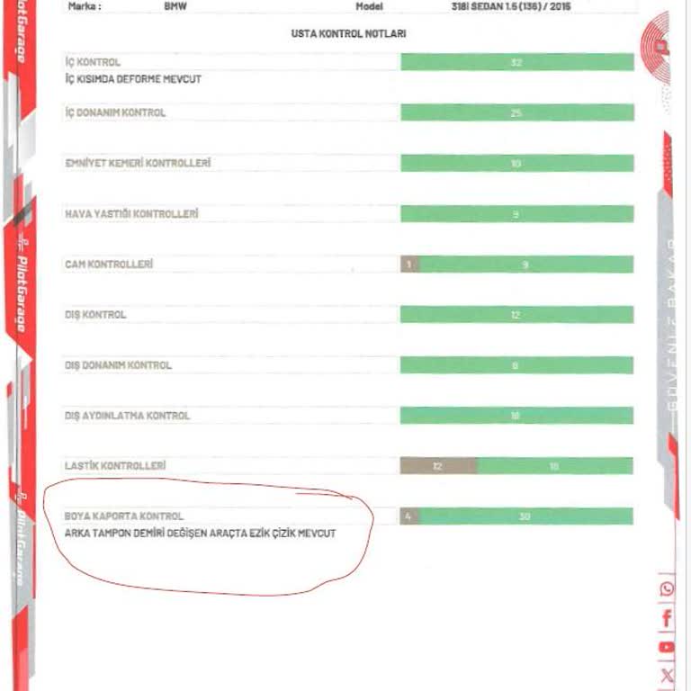 Ekspertiz Ücreti İadesi Yapılmayan Hasarlı Araç Satışı