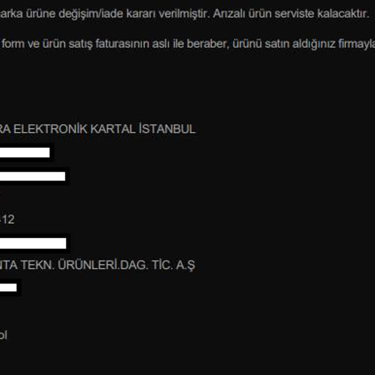 Garanti Sürecinde İletişim Eksikliği Ve Plansız Hizmet Nedeniyle Yaşanan Mağduriyet