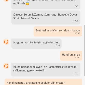 Trendyol Express Kuryesinin Üslup Sorunları Ve Yetersiz Müşteri Desteği