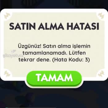 Monopoly GO'da Satın Alma Hatası