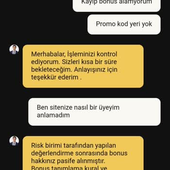 Şeffaf Olmayan Bonus Politikaları Ve Yetersiz Bilgilendirme Mağduriyeti