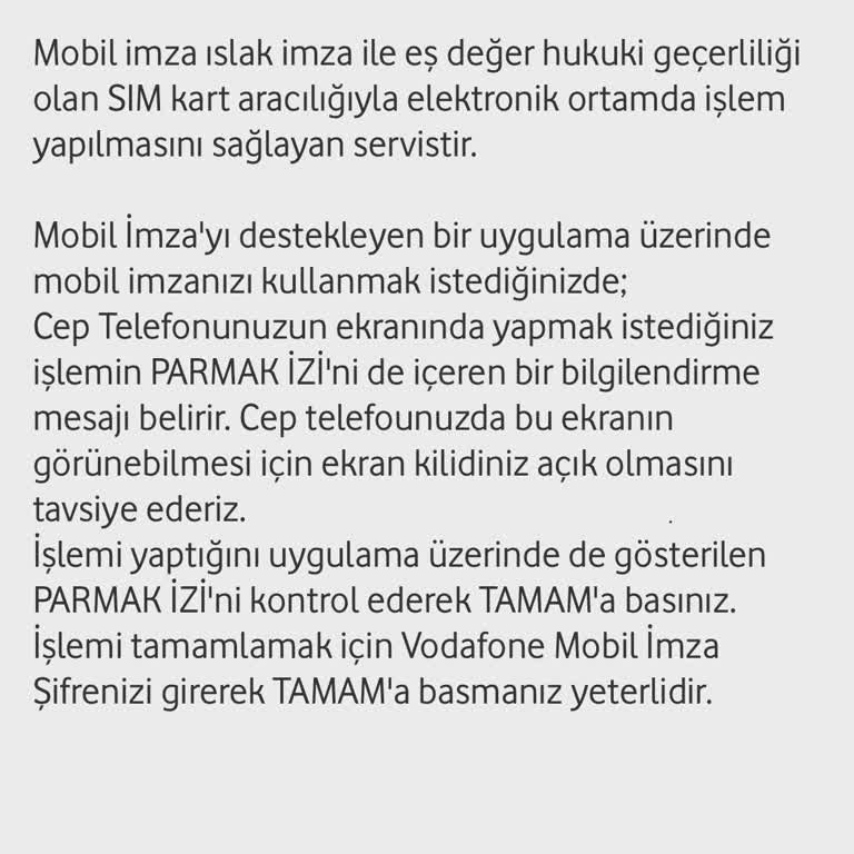 Vodafone Mobil İmza Başvurusunda Bayi Ve Bilgi Eksikliği