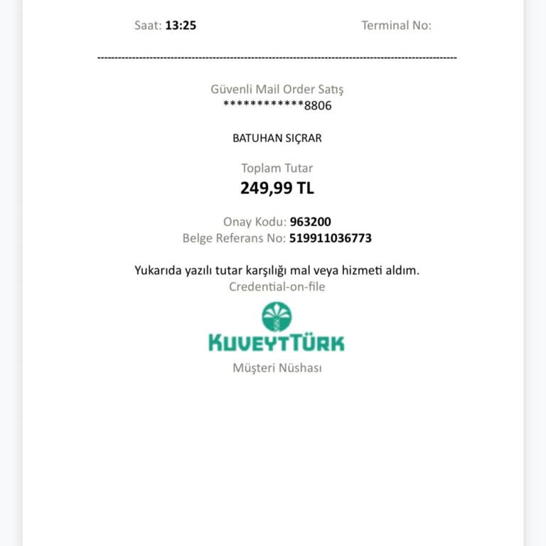 Onaysız Kart Çekimi Ve İade Talebi