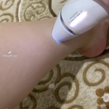 Braun Silk Expert Pro 3 Lazer Epilasyon Cihazı Atış Yapmıyor