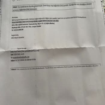 Gözlüğümün Değişimi Yerine Sadece Para İadesi Teklif Ediliyor