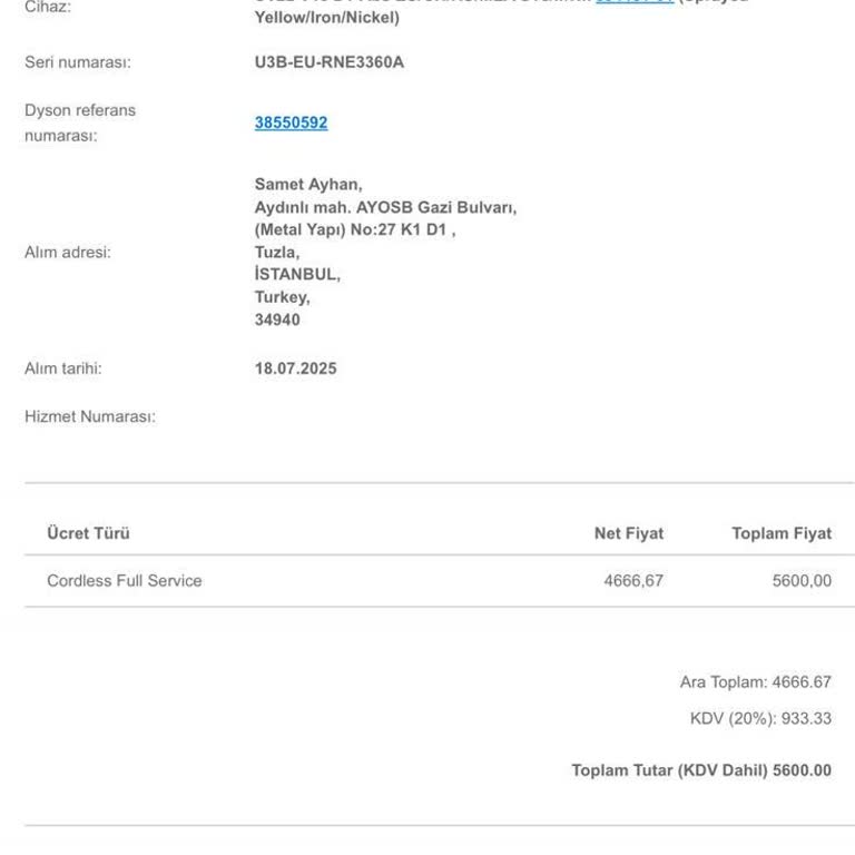 Garanti Süresi Sonrası Yetersiz Destek Ve Yüksek Onarım Ücreti Hayal Kırıklığı Yarattı