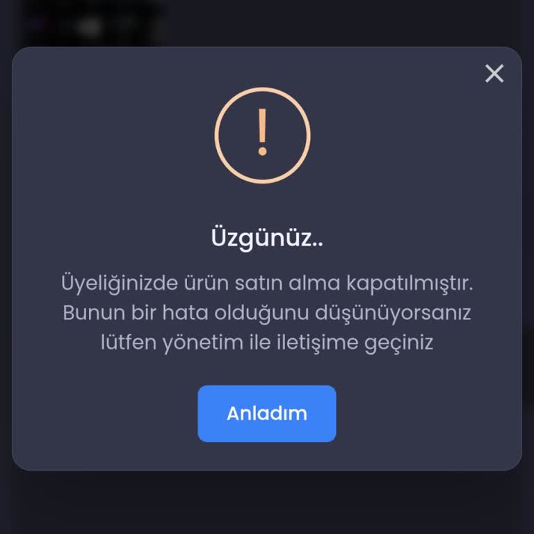 Hesabım Haksız Yere Kısıtlandı Ve Param Mağdur Edildi