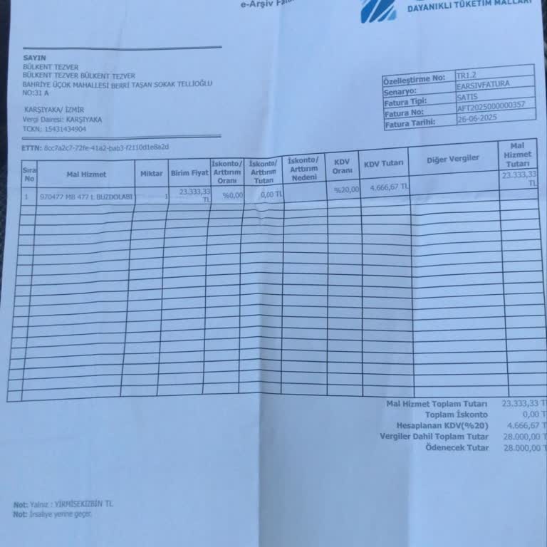 Beko Bayisinden Alınan Buzdolabının Teslim Edilmemesi Ve Markanın Sorumluluk Almaması