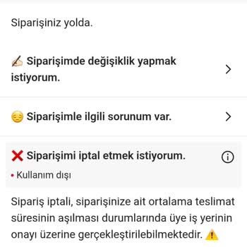 Siparişim Teslim Edilmedi, Destek Süreci Yetersiz Kaldı