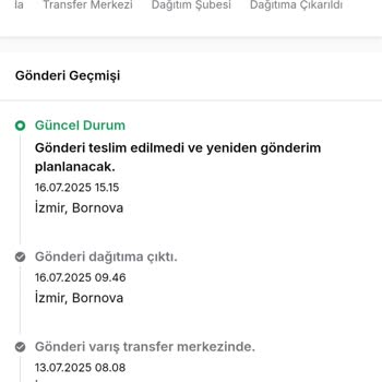 PTT Kargo Teslimat Sorunu Ve Yetersiz Müşteri Hizmeti Deneyimi