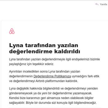 Airbnb Destek Ekibinin Haksız Yorum Sorununu Çözememesi