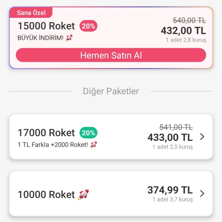 Satın Aldığım Roketler Hesabımdan Silindi Müşteri Hizmetleri İlgisiz Ve Çözüm Sunmuyor