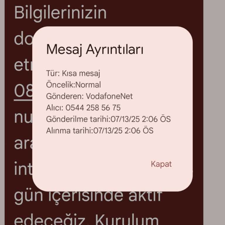 Vodafone İnternet Başvurusu Sonrası Günlerdir Bağlantı Sağlanamıyor