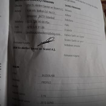 Profilo Buzdolabında Tekrarlayan Arıza Ve Servis Sorunları