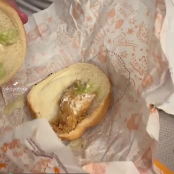 Popeyes Popchicken Olduğunu Sanan Hamburger