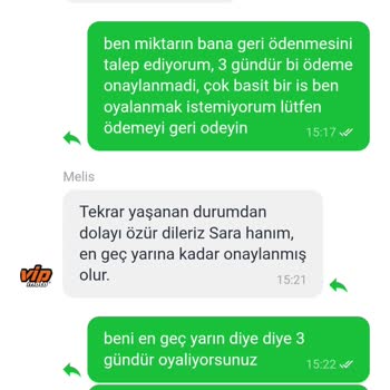 Siparişim Gönderilmiyor, Sürekli Oyalandım Ve Dönüş Yapılmıyor