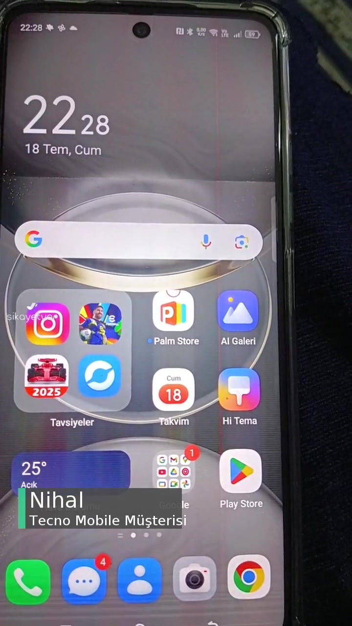 Tecno Mobile Ekran Titreme Ve Çizgi videonun kapak resmi