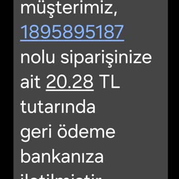 Eksik Gönderilen Ürün Nedeniyle Kampanya Hakkından Yararlanamama
